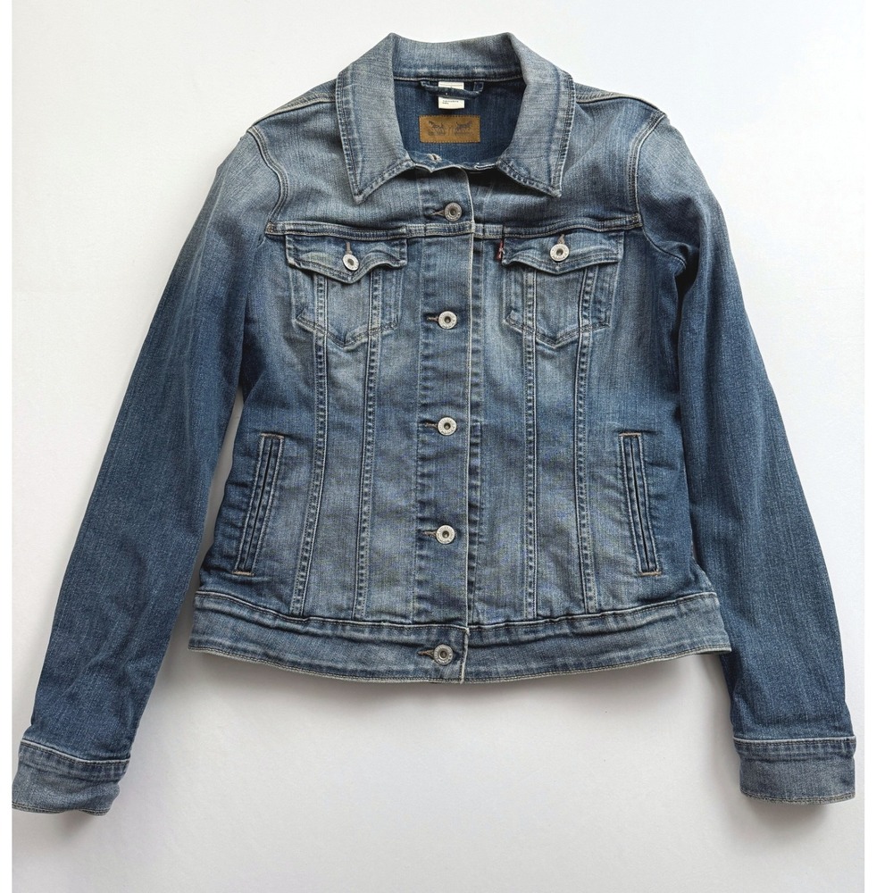 Levi's Denim Jacket Button Front Jean Jacket Classic Fit‎ Medium